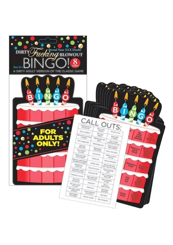 Dirty F’n Blowout Bingo Game