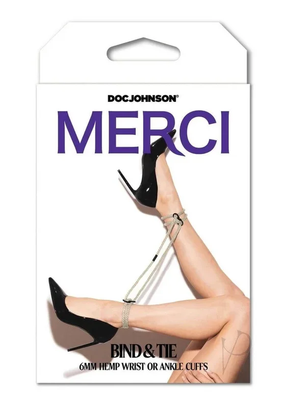 Discover Sensual Rope Play with Bind and Tie Hemp Bondage Cuffs