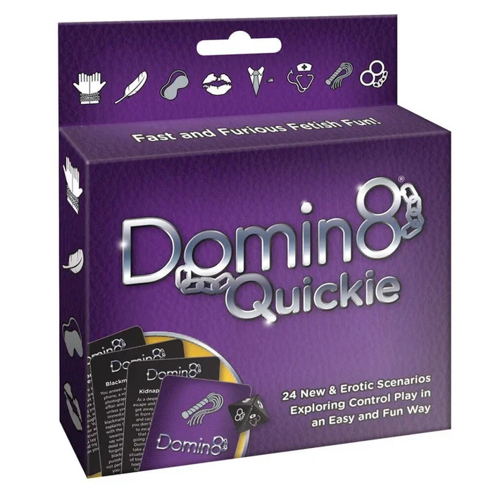 Domin8 Quickie Card Game For Couples Intimacy Play Night