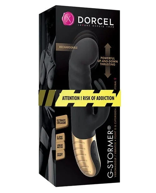Dorcel G-stormer Thrusting G Spot Rabbit – Black-Gold