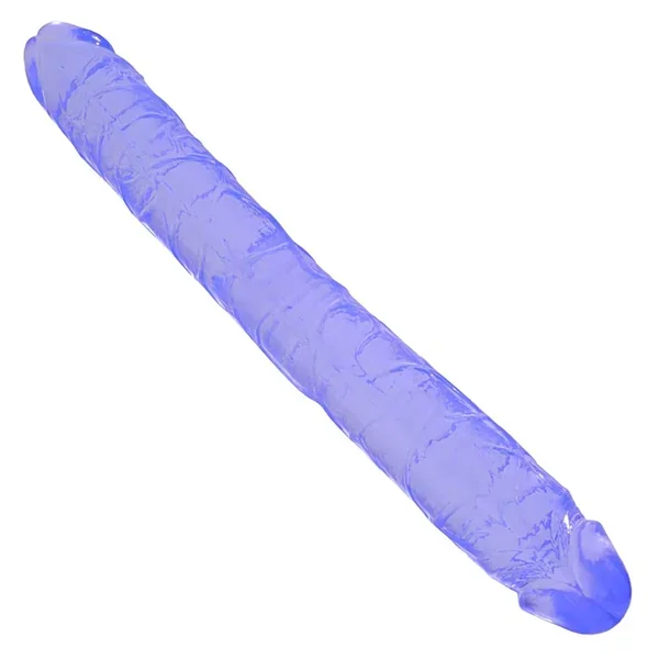 Double-Ended Dildo Flexible Realistic Jelly Dildos Dong For Anal Play G-Spot Stimulator Sex Toys For Women Lesbians,15Inch
