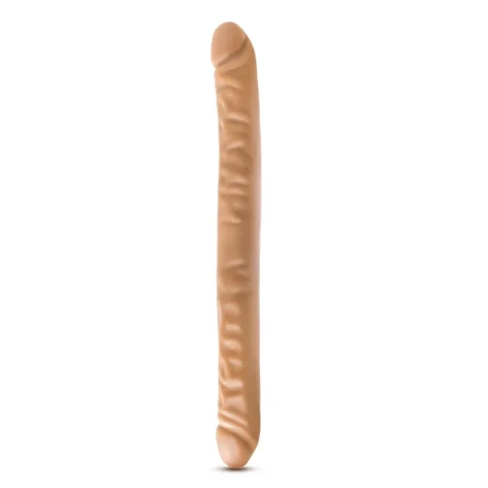 Dr. Skin 18 Inch Double Ended Dildo – Mocha