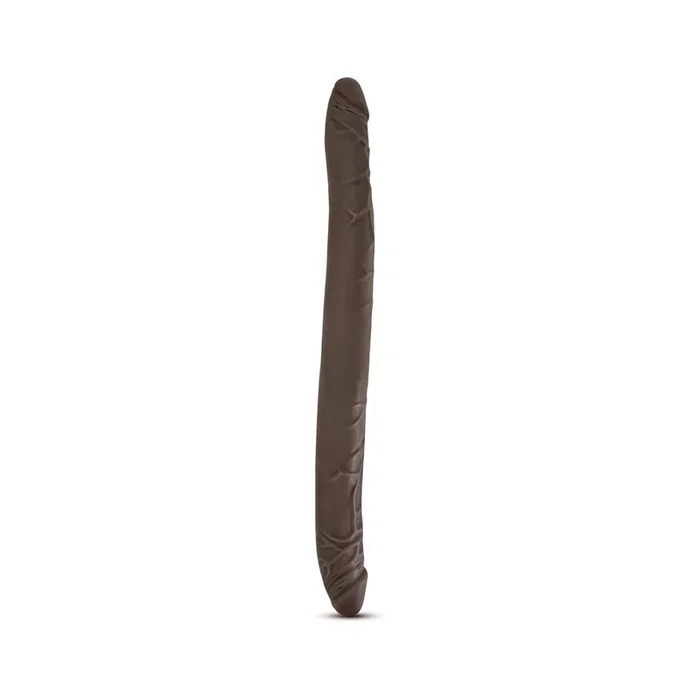 Dr. Skin – 16in Double Dildo – Chocolate