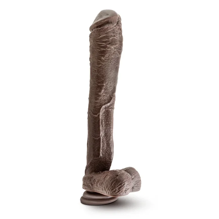 Dr. Skin Mr. Ed 13 Inch Dildo with Suction Cup – Chocolate