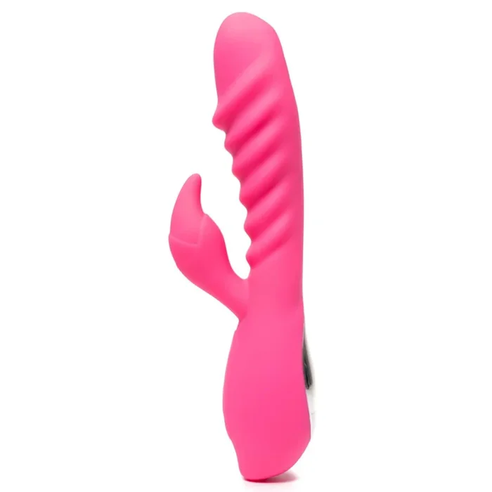 DUALITY 10 Mode Auto Warming Rechargeable Dual Motor Powerful Rabbit Vibrator
