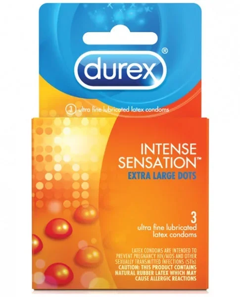 Durex Intense Sensation Condom – Box of 3