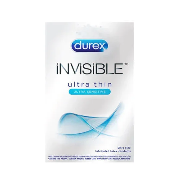 Durex Invisible Condoms 8 Pk
