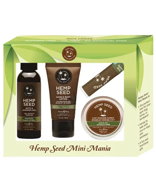 Earthly Body Hemp Seed Mini Mania Kit – Guavalava