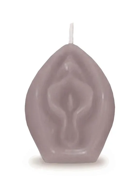 Eden’s Vanilla Scented Vagina Candle Taupe Nude Fun And Playful