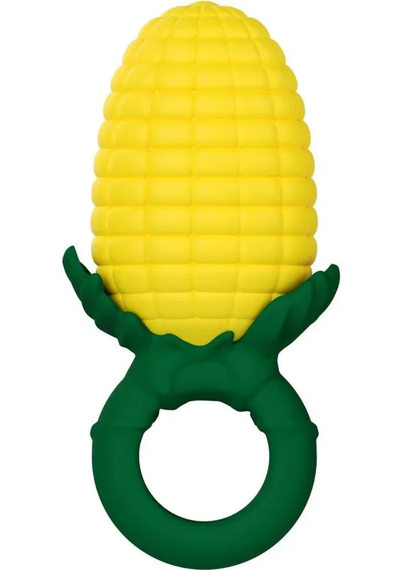 Edgy Veggies Corn Holer Silicone Mini Vibrator