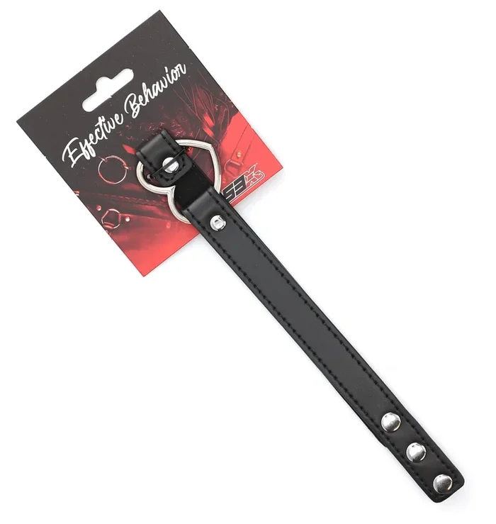 EFFECTIVE BEHAVIOR HEART CENTER COLLAR – BLACK