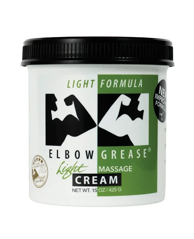 Elbow Grease Oil-Based Light Cream Jar