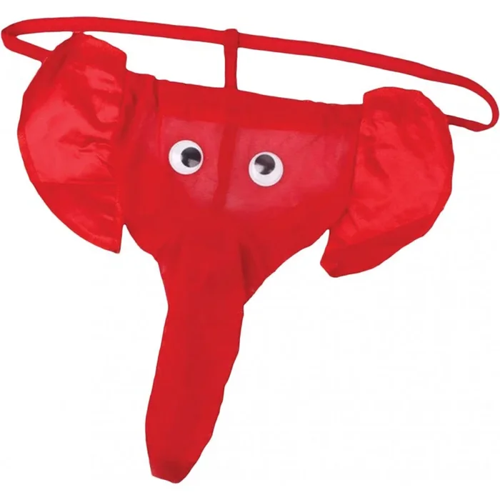 Elephant Thong – Red – One Size