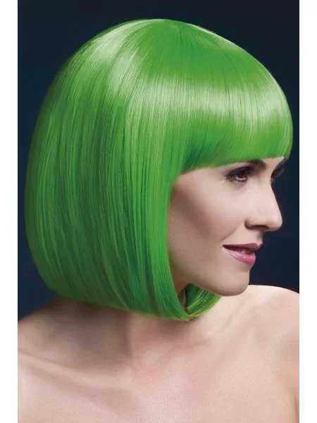 Elise Bob Wig – Neon Green