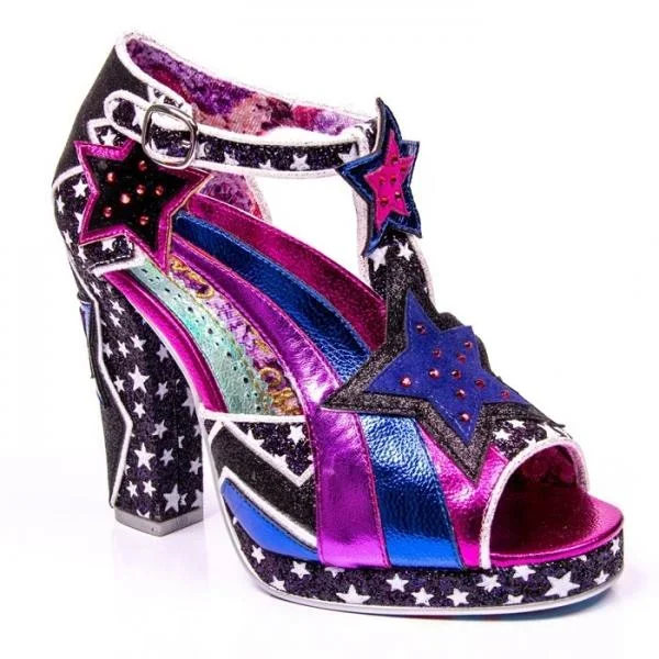 Eros Hermosa Platform High Heel – Black – Size