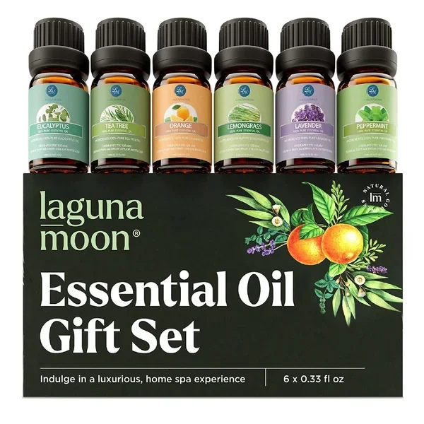 Essential Oil Set: The 6 Best Organic Diffuser Blends | idal for candle making