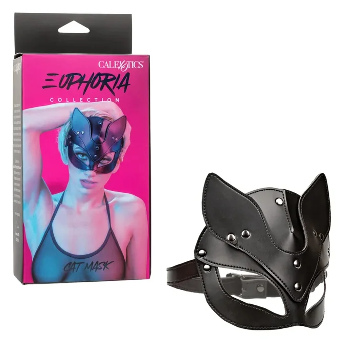 Euphoria Collection Cat Mask – Black