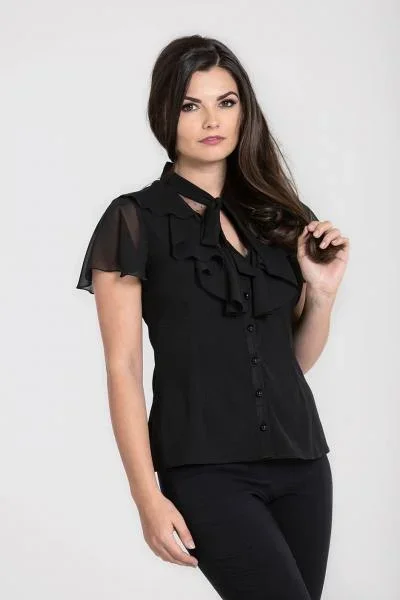 Evanora Blouse – Black –