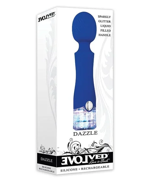 Evolved Dazzle Rechargeable Wand – Blue