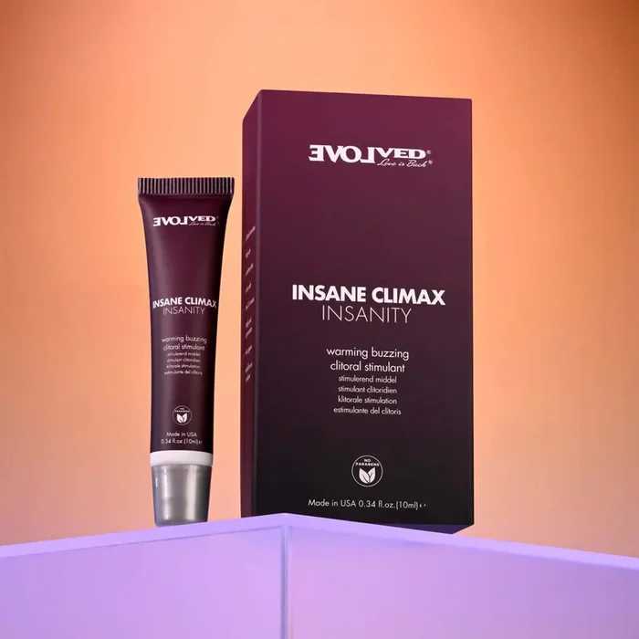 Evolved Insane Climax Insanity Warming Buzzing Clitoral Stimulant 0.34 oz