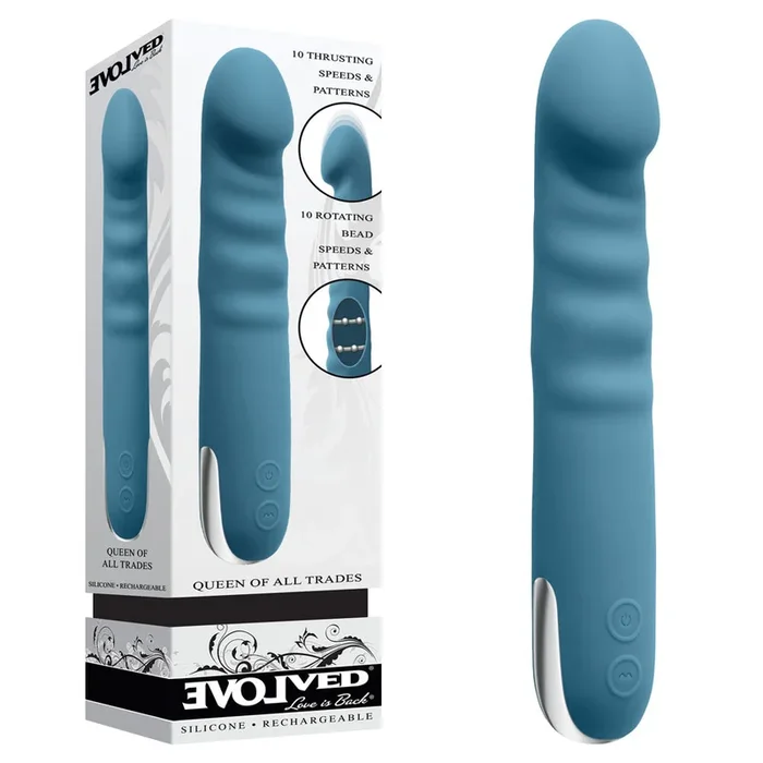 Evolved QUEEN OF ALL TRADES 22.6 cm Vibrator