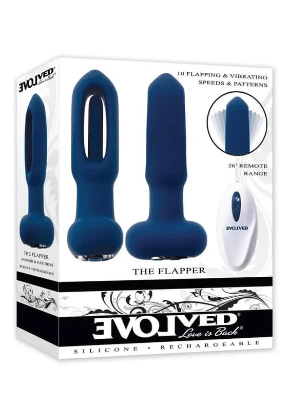 Evolved The Flapper Dual-Action Vibrator – 10-Speed Flapping & Vibrating
