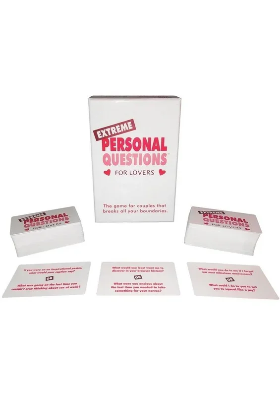 Extreme Personal Questions for Lovers Game to Break Boundaries