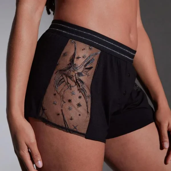 Fae Boyshort – Black –