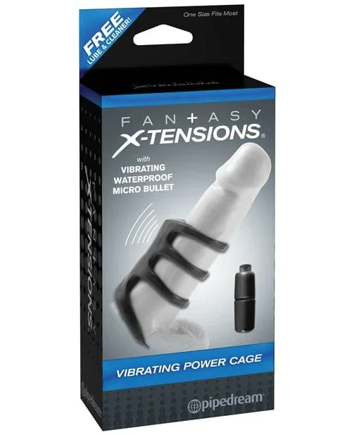 Fantasy X-tensions Vibrating Power Cage – Black