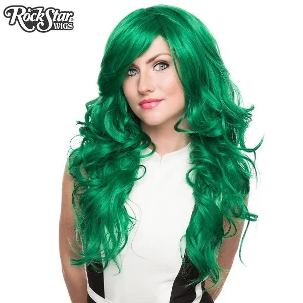 Farrah Wig – Emerald Jade Green