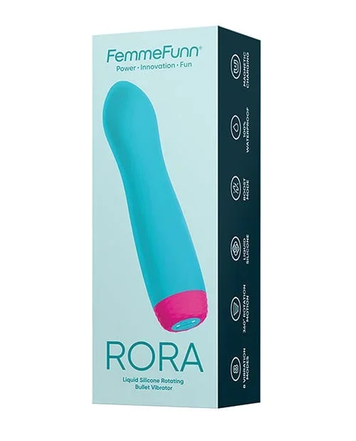Femme Funn Rora Rotating Bullet – Turquoise