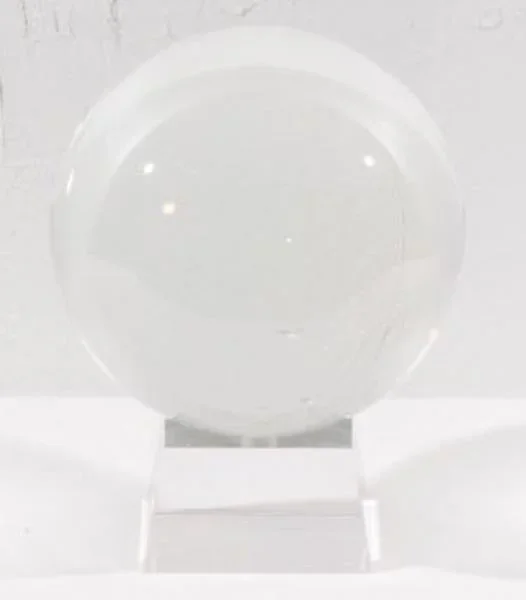 Fengshu Crystal Ball 8 Inch With Crystal Stand