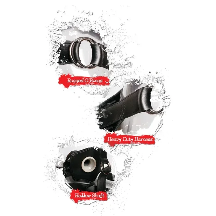 Fetish Fantasy Extreme Extreme Hollow Strap-on – Flesh