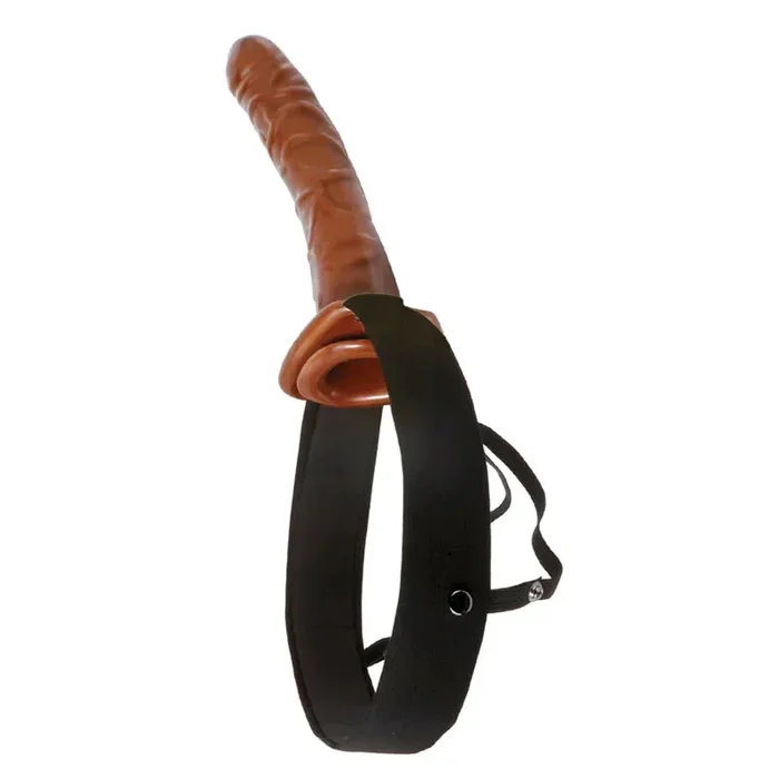Fetish Fantasy Series 10″ Chocolate Dream Hollow Strap-On