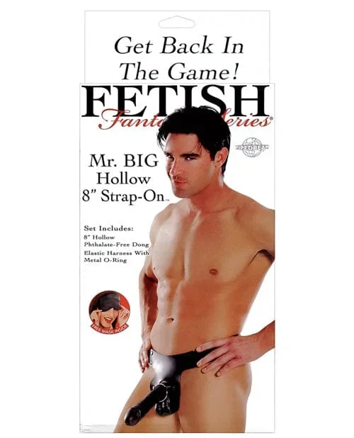 Fetish Fantasy Series Mr. Big Hollow 8″ Strap-on