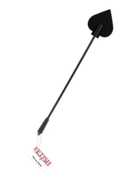 Fetish Fantasy Silicone Spade Riding Crop – Perfect for Kinky Dominance Play