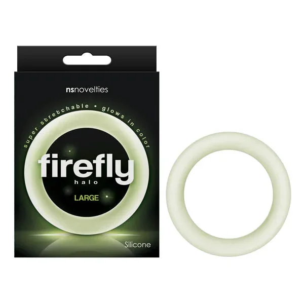 Firefly Halo Glow In Dark Clear 60 Millimeter Cock Ring