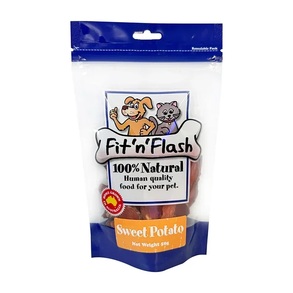 Fit’n’Flash Sweet Potato Chews 50g