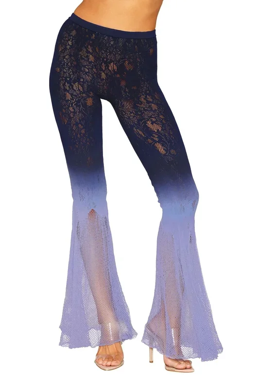 Flair Leg Pantyhose – One Size – Denim/hydrangea