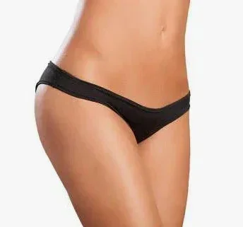 Flattering Mini Srunchy Panty – Medium/large – Black