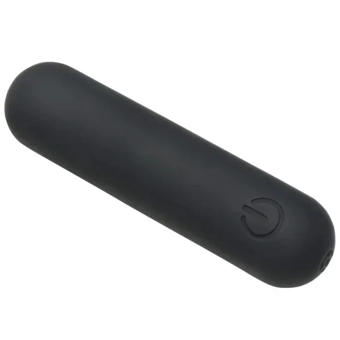 Flexible Silicone Bullet – Black