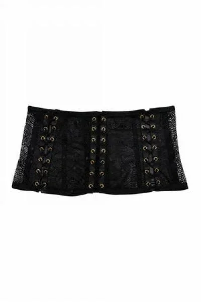 Florence Lattice Waspie – Black –