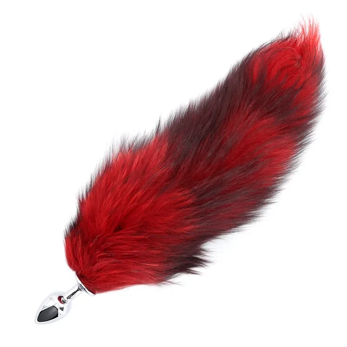 FOX TAIL RED/BLACK