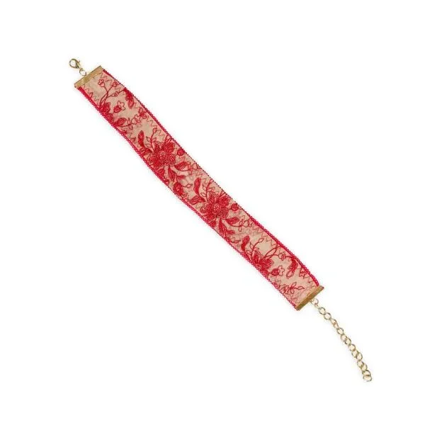 Foxy Cleopatra Choker – Red
