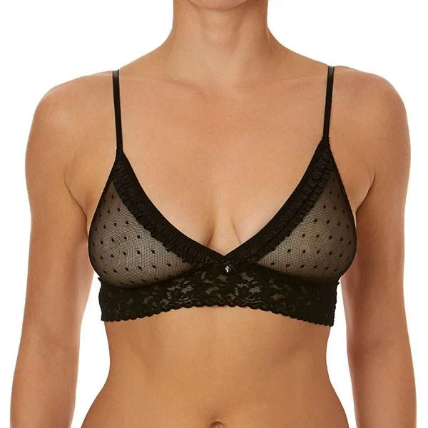Frill Seeker Bralette – Black –