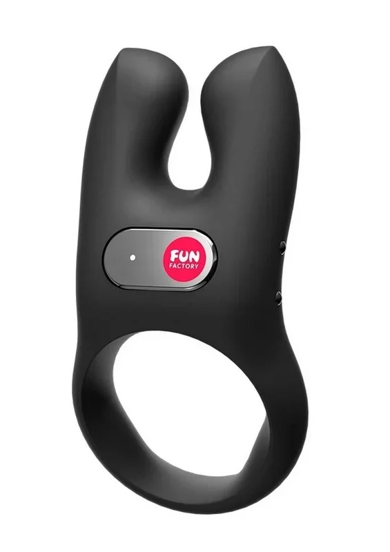 Fun Factory Nos Black Silicone Vibrating Cock Ring
