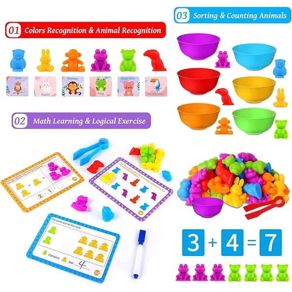 Fzoihy Math Manipulatives set 2188-41 for 3