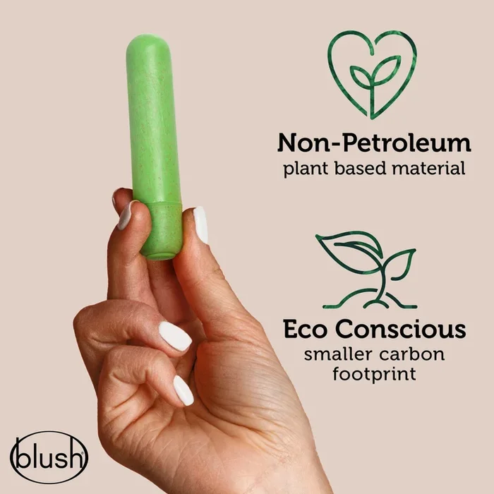 Gaia Biodegradable, Recyclable Eco Bullet Vibrator – Green