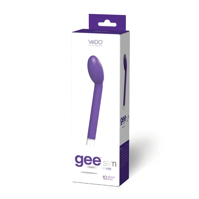 Geeslim Rechargeable G- Spot Vibe – Indigo