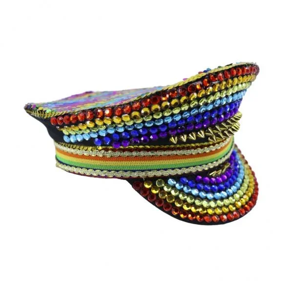 Gems Police Hat – Rainbow